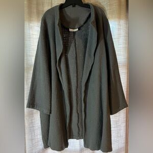 Bryn Walker - Heavy Linen & Cotton Blend Cardigan - Oversized - NWOT!!!